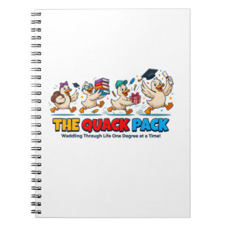 Cuaderno Humor de graduación de la pandilla de patos