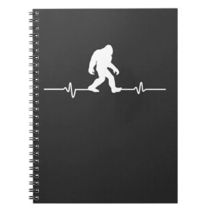 Cuaderno Humor de latido de pie grande Funny Sasquatch ven