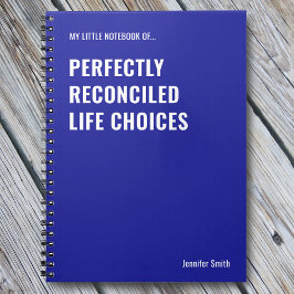 Cuaderno Humor de oficina de vida perfectamente conciliado