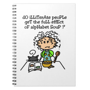 Cuaderno Humor de personas analfabetas