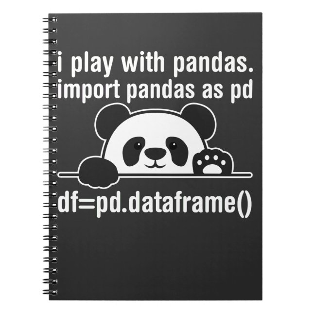 Cuaderno Humor de programación de Python Programmer IT Nerd (Frente)