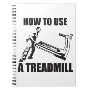 Cuaderno Humor De Taller - Cómo Usar Un Molino De Treadmill