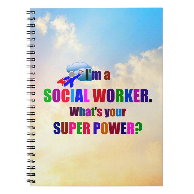 Cuaderno Humor de trabajador social (Frente)