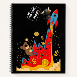 Cuaderno Humor del mercado de criptomonedas y acciones