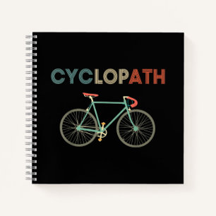 Cuaderno Humor divertido ciclista de bicicleta Cyclopath