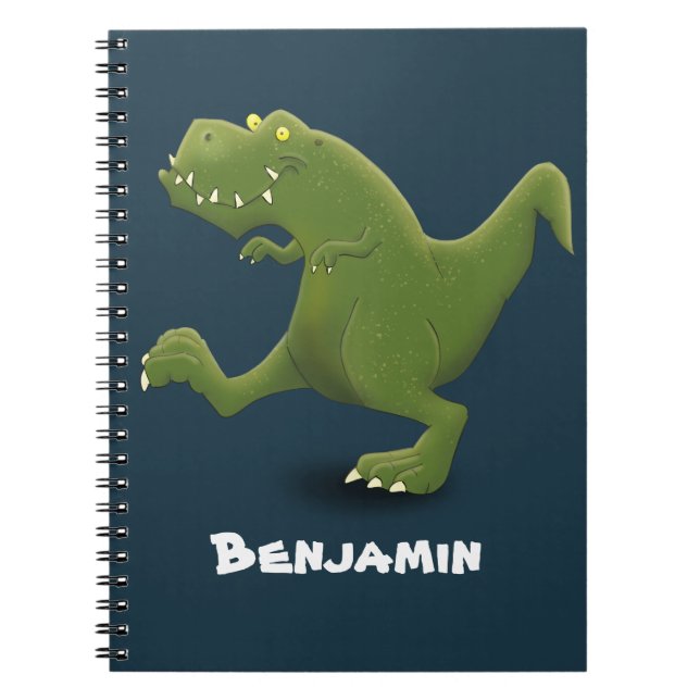 Cuaderno Humor divertido de los personalizados de los dinos (Frente)