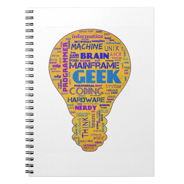 Cuaderno Humor divertido de tecnología friki - Regalo para  (Frente)