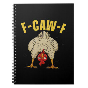 Cuaderno Humor Gótico Cuervo Divertido Estilo Estético F-Ca