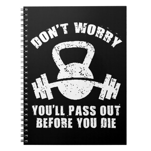Cuaderno Humor WOD - Pase Antes De Morir. Graciosidad (Frente)