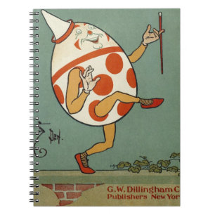 Cuaderno Humpty Dumpty, Antigua Rima Infantil de Mother Goo