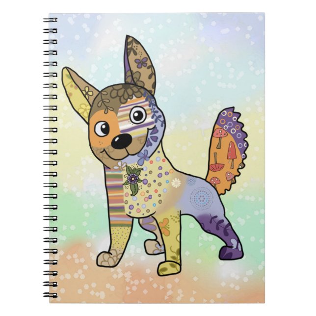 Cuaderno Hund Kunterbunt (Frente)