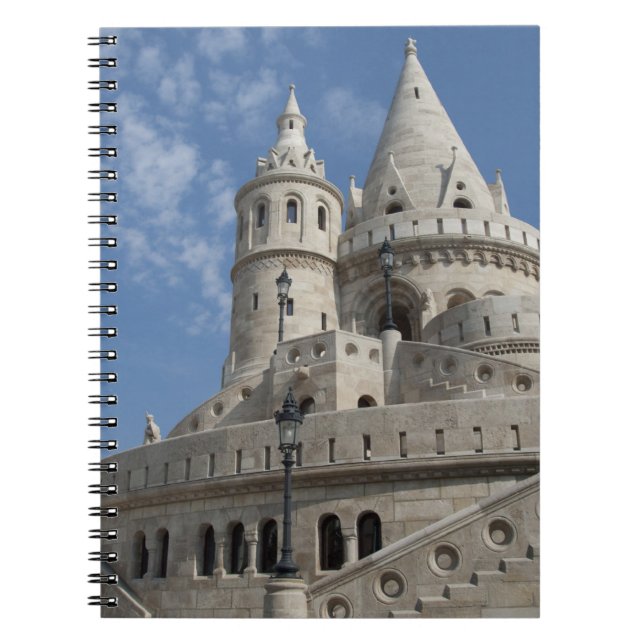 Cuaderno Hungría, ciudad capital Budapest. Buda, Castillo 2 (Frente)