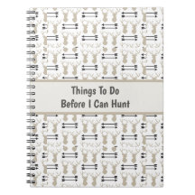 Hunting Theme with Deer Antlers and Bow