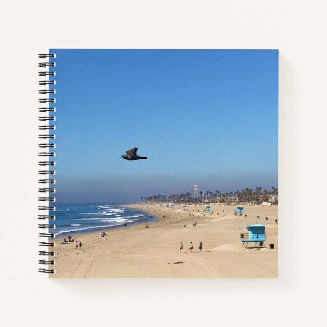 Cuaderno Huntington Beach, California (Anverso)