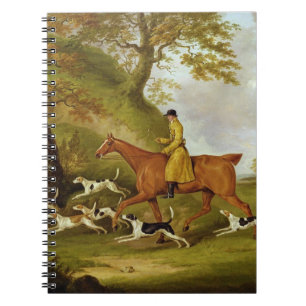 Cuaderno Huntsman y perros, 1809 (aceite en lona)