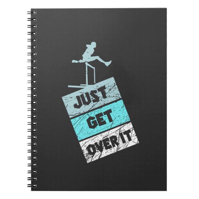 Cuaderno Hurdler - Acaba de superarlo (Frente)