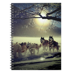 Cuaderno Huskies