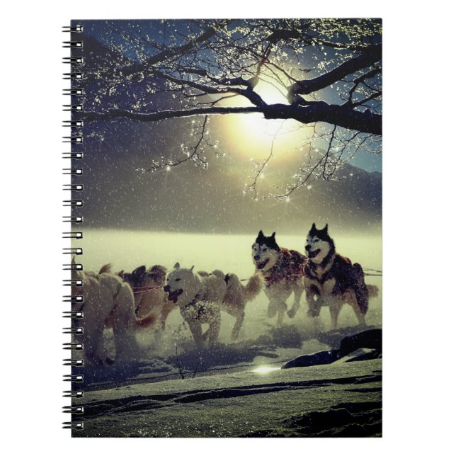 Cuaderno Huskies (Frente)