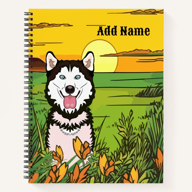 Cuaderno Husky (Anverso)