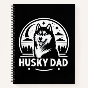 Cuaderno Husky Dad Gige Dog Owner Siberian Huskies Padre