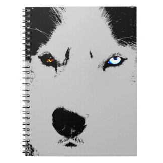 Cuaderno Husky Eye Notebook Siberian Husky Gifts & Books
