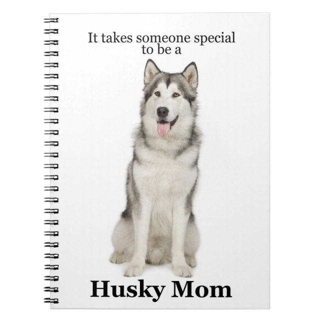 Cuaderno Husky Mom Notebook (Frente)