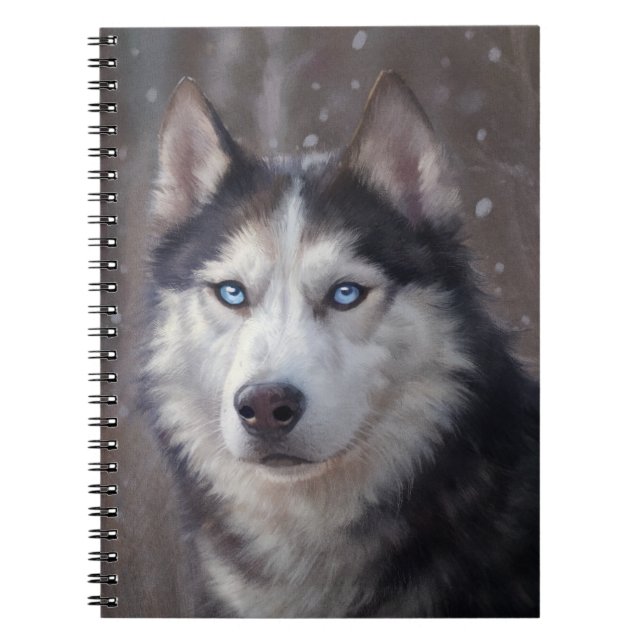Cuaderno Husky Siberian (Frente)
