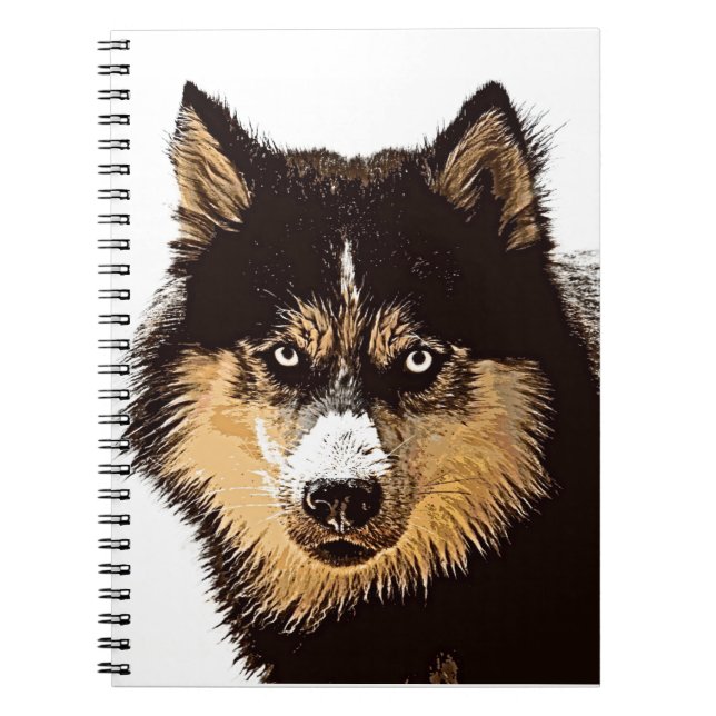 Cuaderno Husky Siberian (Frente)