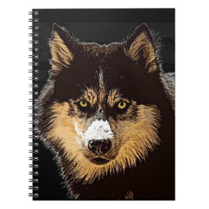 Cuaderno Husky Siberiano