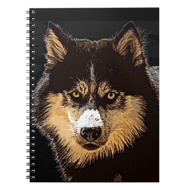 Cuaderno Husky Siberiano (Frente)