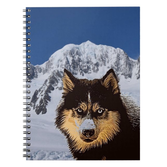 Cuaderno Husky Siberiano (Frente)