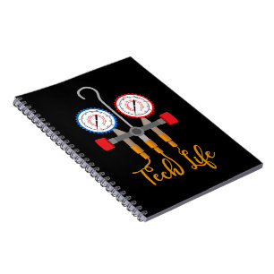 Cuaderno Hvac Technician Tech Life Funny