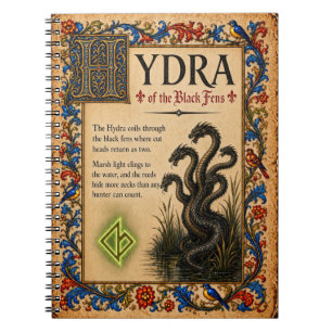 Cuaderno Hydra, Arte de Bestiario Medieval