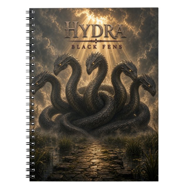 Cuaderno Hydra Black Fens Dark Cinema (Frente)