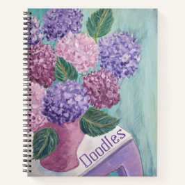 Cuaderno Hydrangea Doodle Sketchbook