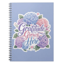 Hydrangea : La gratitud crece aquí