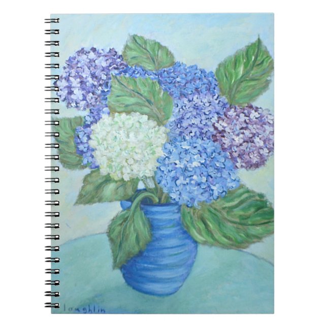 Cuaderno Hydrangea Notebook (Frente)