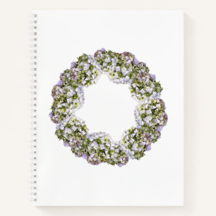 Cuaderno Hydrangea Wreath