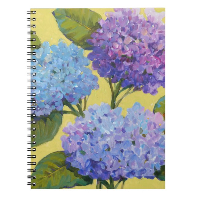 Cuaderno Hydrangeas de primavera (Frente)