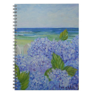 Cuaderno Hydrangeas por el mar
