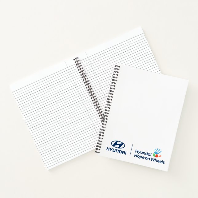 Cuaderno Hyundai & Hope on Wheels Notebook (Interior)