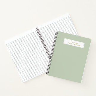 Cuaderno I am creating the life of my dreams