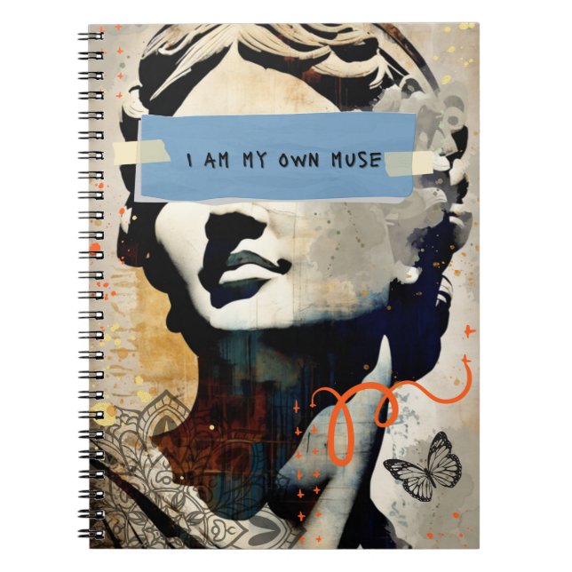 Cuaderno I Am My Own Muse | Notebook Journal (Frente)