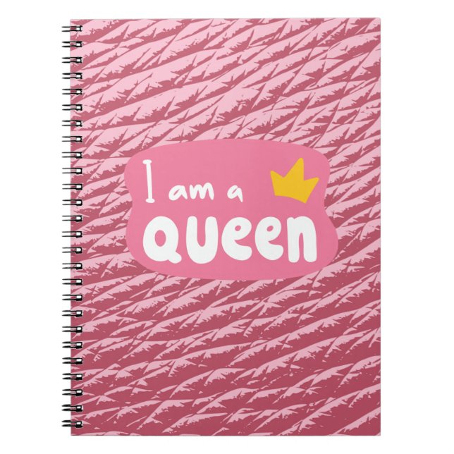 Cuaderno I Am Queen – Elegant Corporate (Frente)