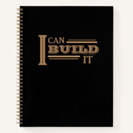 Cuaderno I Can Build It 8.5" x 11" Planner/