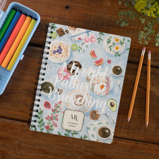 Cuaderno I’d Rather Be Brunching | Custom Monogram