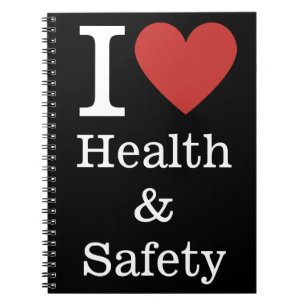 Cuaderno I ❤️ Espiral PERSONALIZADO de Salud y Seguridad