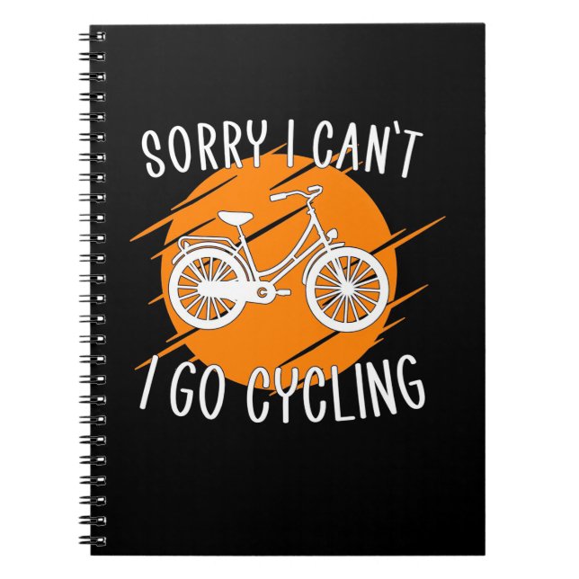 Cuaderno I Go Cycling (Frente)