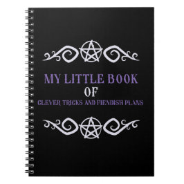 Cuaderno I Have Clever Tricks And Fiendish Plans Notebook