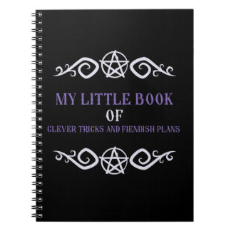 Cuaderno I Have Clever Tricks And Fiendish Plans Notebook
